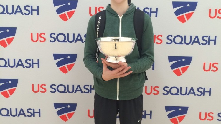 William T. Ketcham Jr. Award was awarded to our own Adam for Most Improved player at the US Junior Nationals.