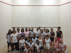 2015 Women's Squash Week Event hosted by Bay Club Santa Clara